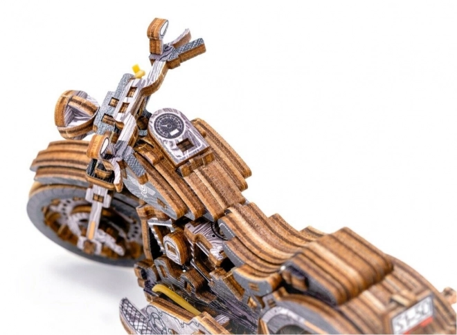 WOODEN CITY Puzzle 3D Motocyclisme Cruiser Édition Limitée 168 pièces