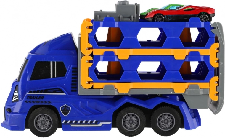 Porte-voitures avec deux petites voitures