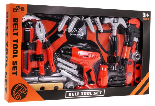 Ensemble d'outils + ceinture à outils