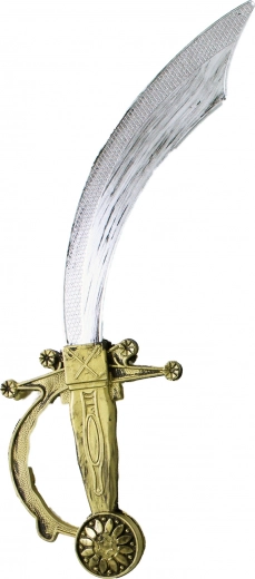 Épée argentée ornementale