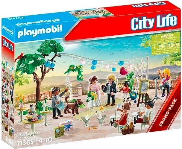Set de figurines City Life Fête dans le jardin de mariage
