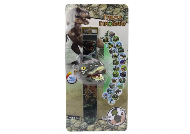 Montre Projecteur 3D Dinosaure Tyrannosaurus Rex 22cm x 6,5cm x 4,5cm