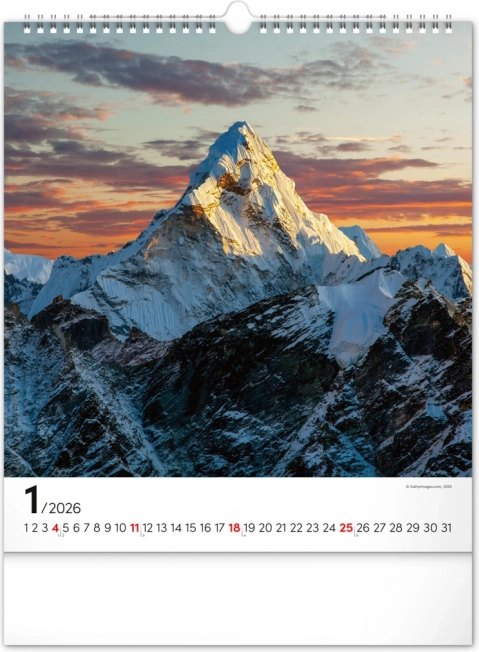 Calendrier mural Inspiration 2026
