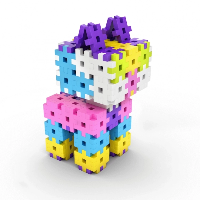 Jeu de construction Meli Basic Rose - 300 pièces