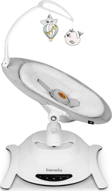 Balançoire pour bébé Lionelo Bella béton gris