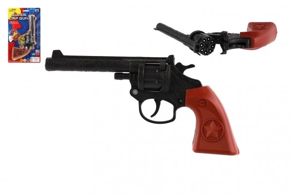 Revolver à capsules 8 coups en plastique