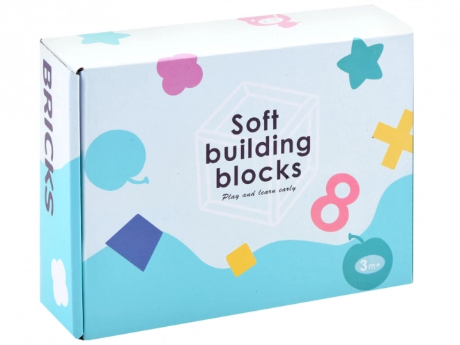Blocs sensoriels doux pour bébés 12 pcs