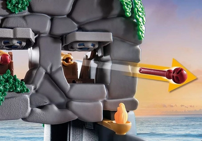 Set de jeu PLAYMOBIL Pirates - Île du crâne
