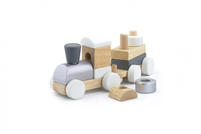 Train en bois