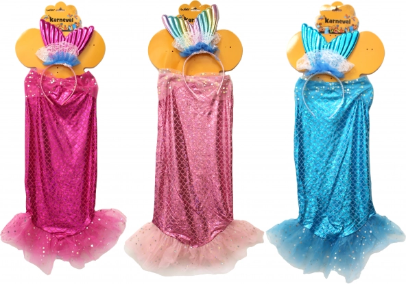 Déguisement de carnaval sirène