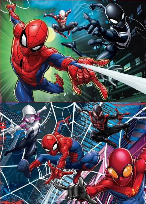 Puzzle EDUCA Spiderman 2x100 pièces
