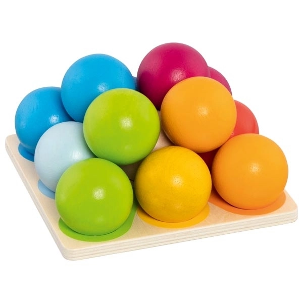 Boules colorées