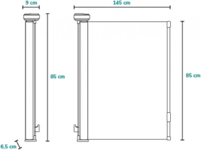 Barrière de sécurité Thea Black Onyx