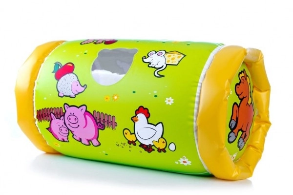 Cylindre gonflable avec grelots Mes premiers animaux