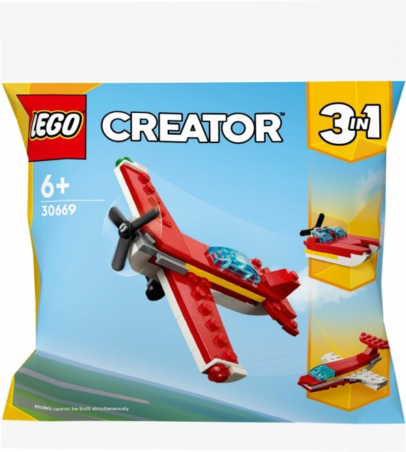 LEGO Creator 30669 Avion rouge iconique