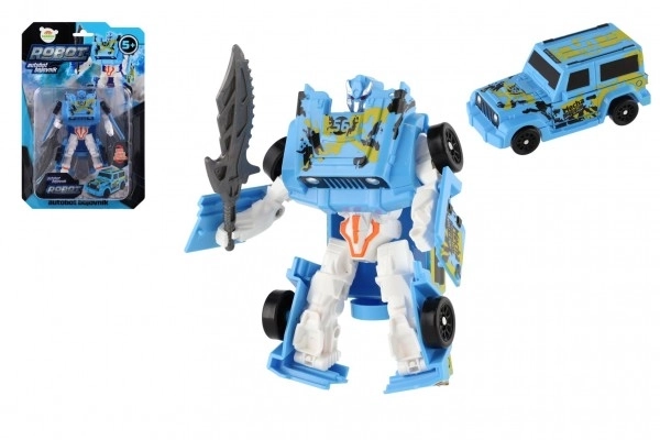 Robot Transformer bleu