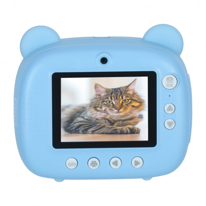 Appareil photo instantané pour enfants ourson bleu