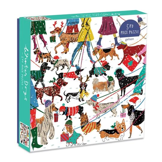 Belle illustration de chiens d