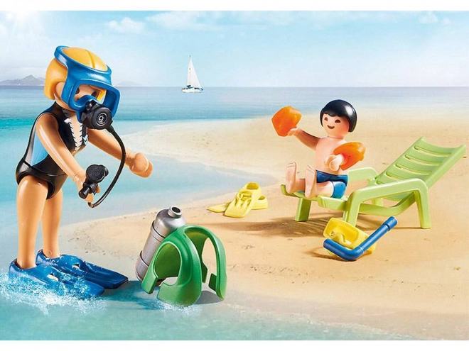 Ensemble créatif sport aquatique Playmobil
