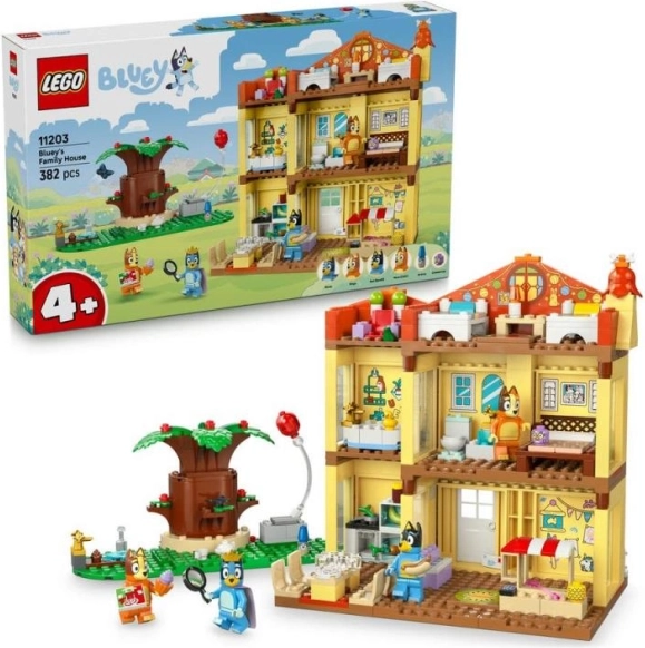 Jeu de construction BLUEY maison familiale