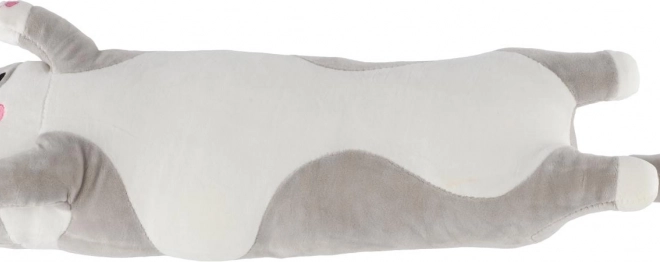Jouet en peluche chat allongé