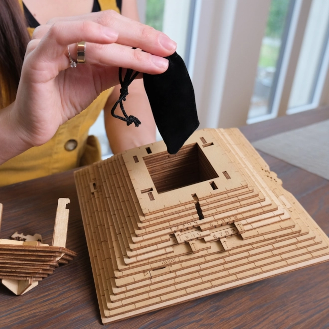 EscapeWelt 3D puzzle mécanique en bois Pyramide