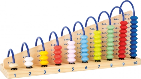Calcul ludique avec des perles colorées