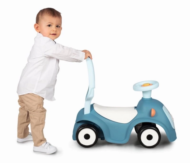 Trois-roues avec sons et barre de direction Maestro 3v1 bleu