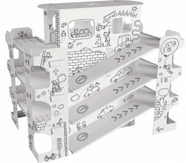 Coloriage 3D créatif pour feutres, crayons et peintures