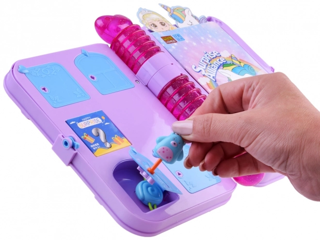 Journal magique secret verrouillable autocollants ZA4706