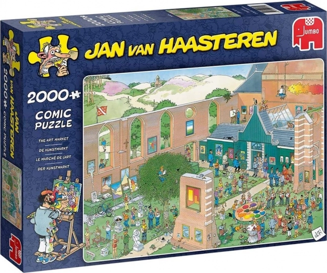 Puzzle JUMBO JvH Trh avec art 2000 pièces