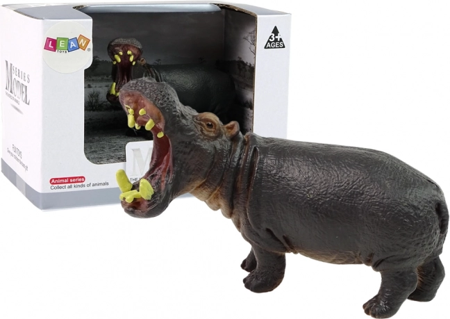Figurine Hippopotame de la collection Animaux du Monde