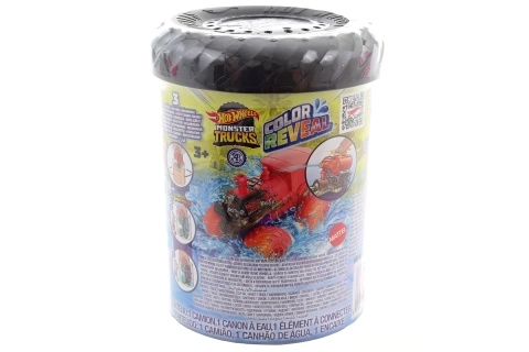 Hot Wheels monster truck avec révélation aquatique