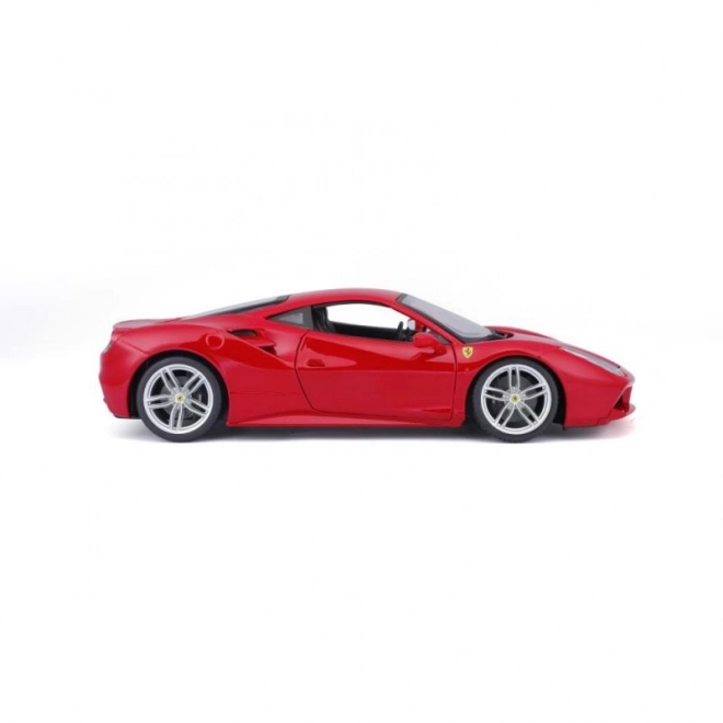 Voiture en métal Ferrari 488 GTB rouge