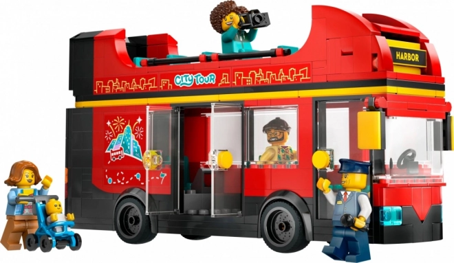 LEGO City 60407 Bus touristique rouge à deux étages