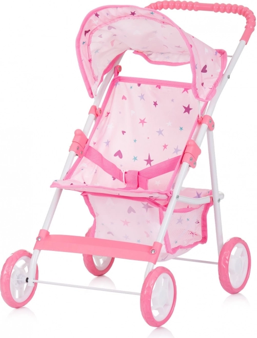 CHIPOLINO Poussette sportive pour poupées Alice – rose