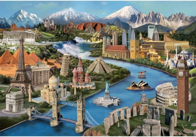 Puzzle ANATOLIAN Les merveilles du monde 2000 pièces