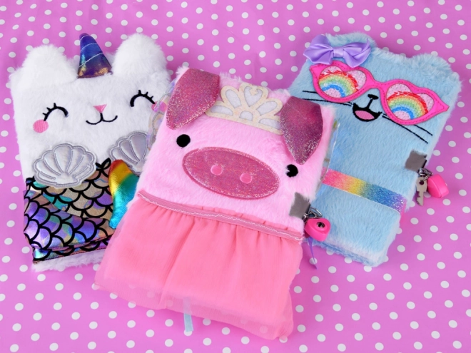 Journal mystère Chat Licorne Sirène