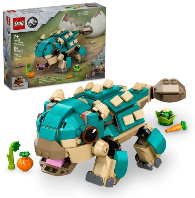 LEGO Jurassic World 76962 Petit Ankylosaurus Bumpy