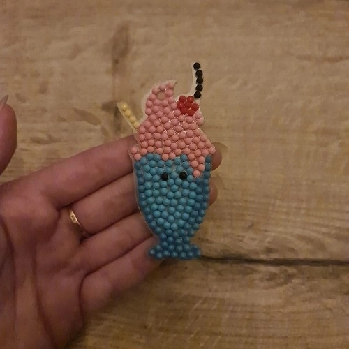 Ensemble de peinture diamantée - porte-clés