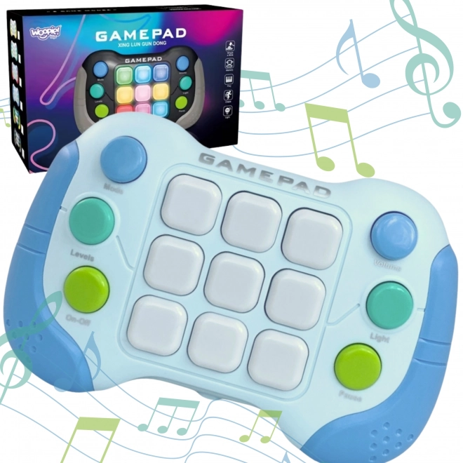 Jeu électronique WOOPIE Pop-It Fidget Toy Gamepad bleu