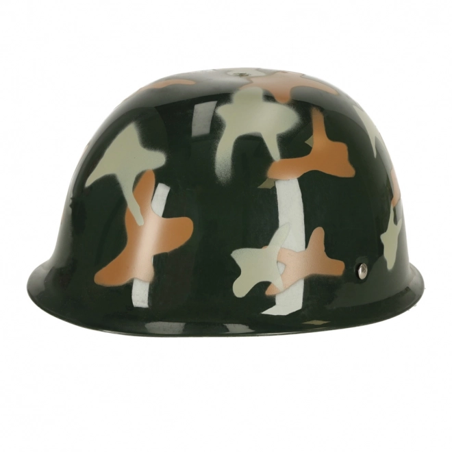 Casque de costume de carnaval soldat 3-8 ans