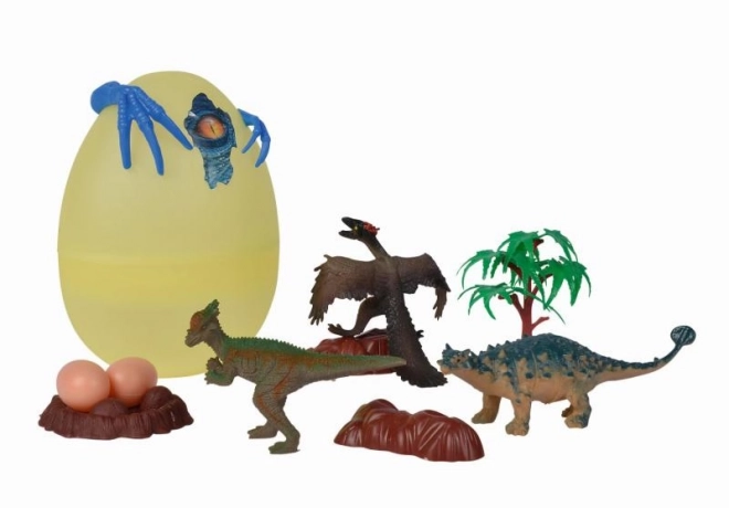 Oeuf de Dino avec accessoires, 3 types, DP6