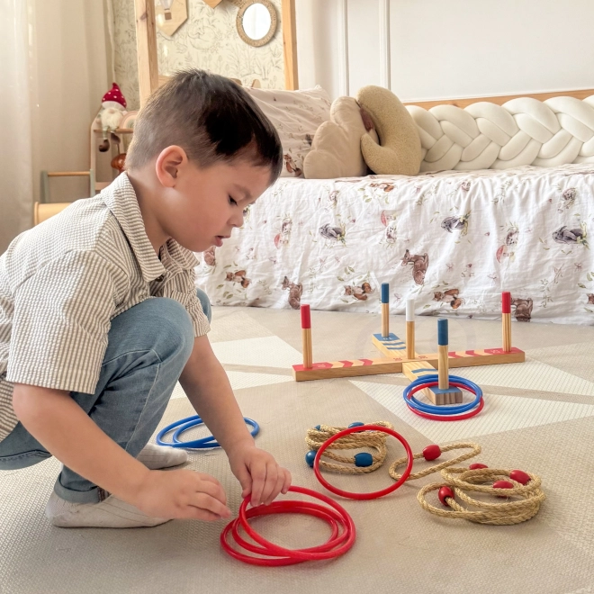 Jeu en bois Ring Cross de Tooky Toy
