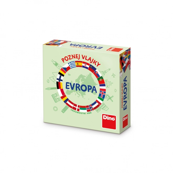Dino Jeu de voyage Connaît les drapeaux d'Europe