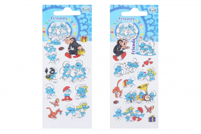 Autocollants Schtroumpfs /12pcs/