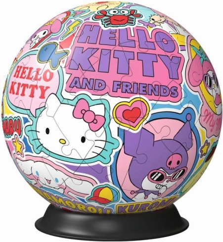 Puzzle 3D boule Hello Kitty EasyClick