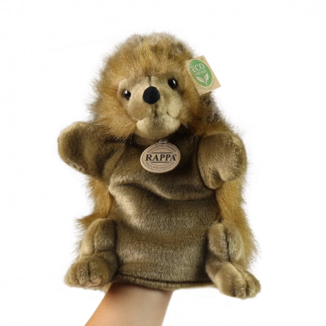 Marionnette en peluche hérisson 25 cm ÉCOLOGIQUE
