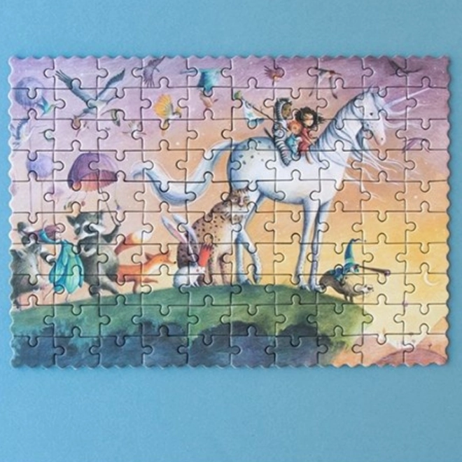 Puzzle de poche Licorne Londji - 100 pièces