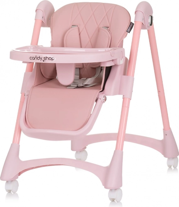 CHIPOLINO Chaise haute Candy Shop Flamingo